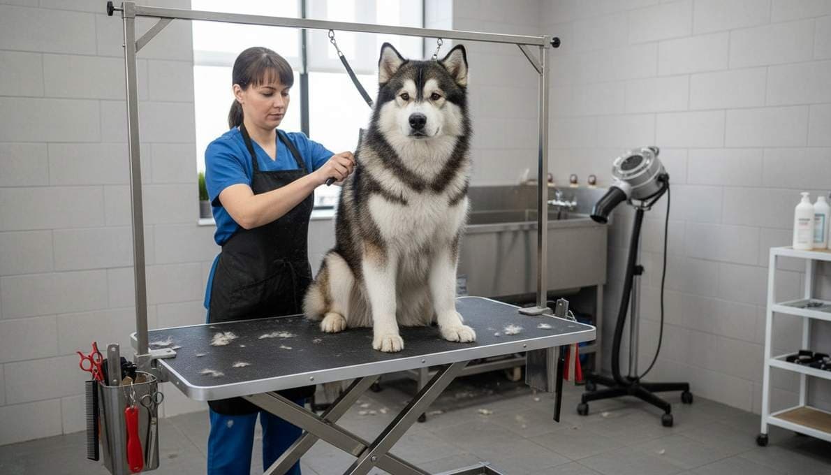 Alaskan Malamute Grooming