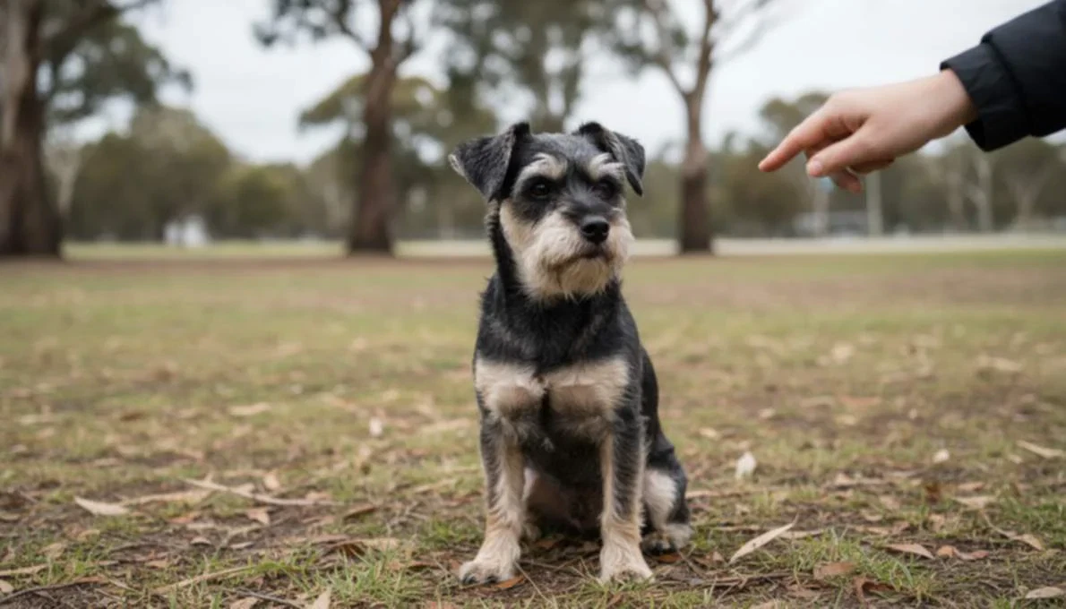 Affenpinscher Training Sit