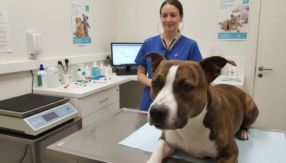 American Staffordshire Terrier Health Vet