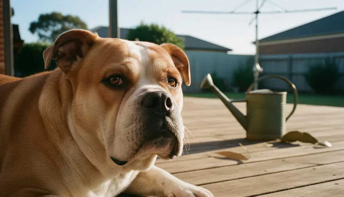 Australian Bulldog Featured Closeup