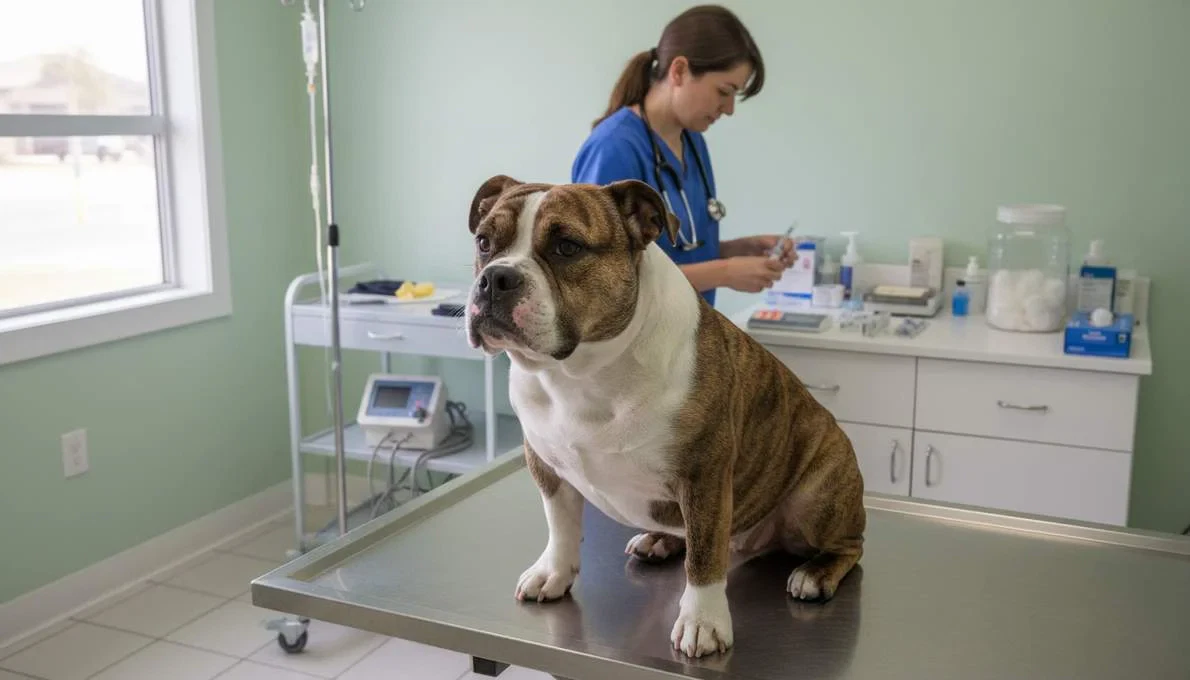 Australian Bulldog Health Vet