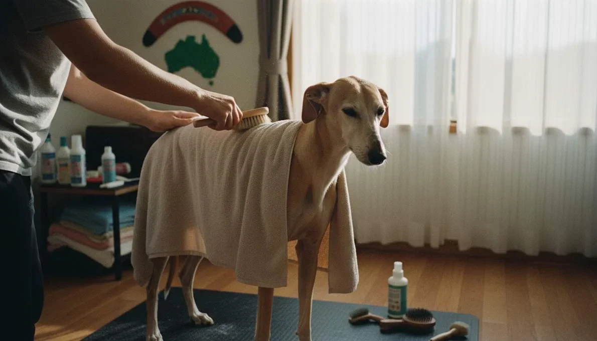 Azawakh Grooming Brushing