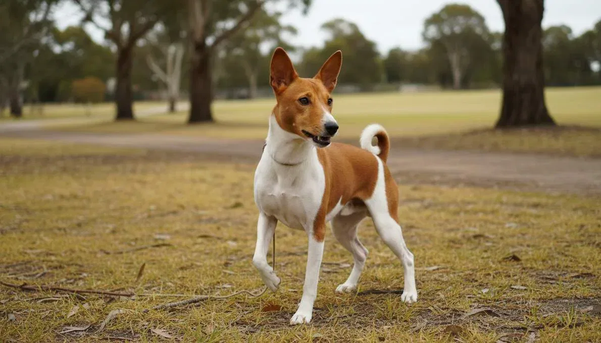 Basenji Training Sit