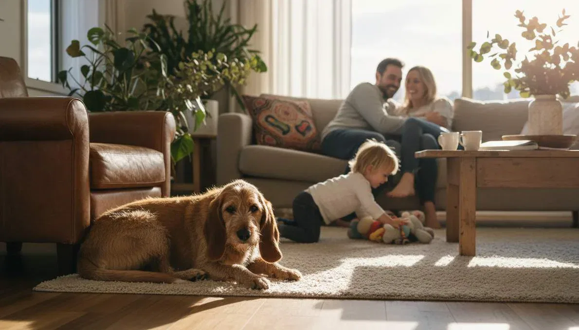 Basset Fauve Family Lifestyle