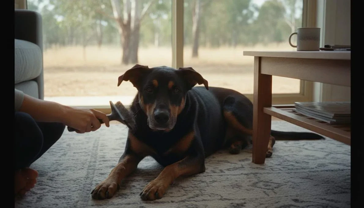 Beauceron Grooming Brushing