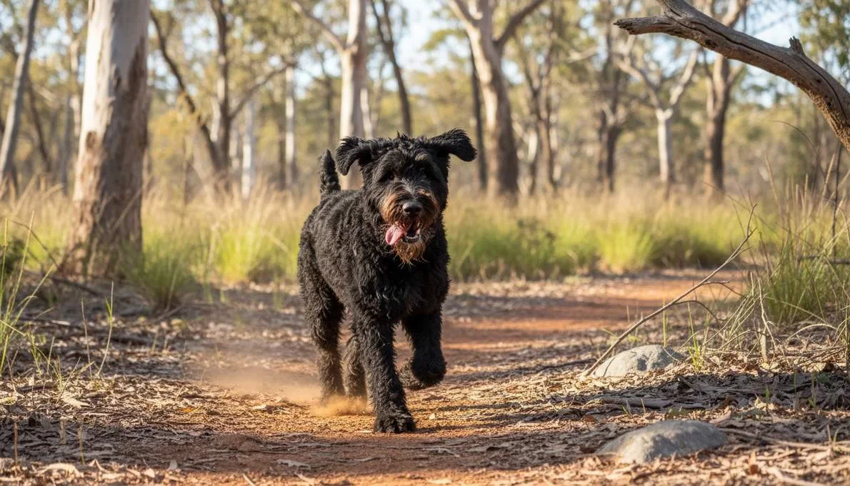 Black Russian Terrier Exercise Running