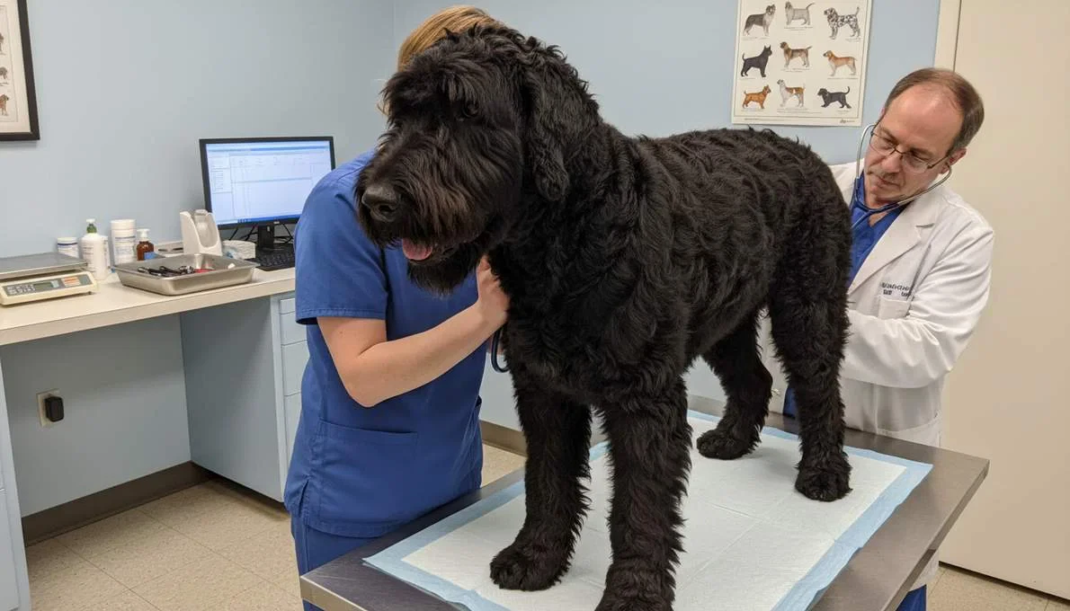 Black Russian Terrier Health Vet