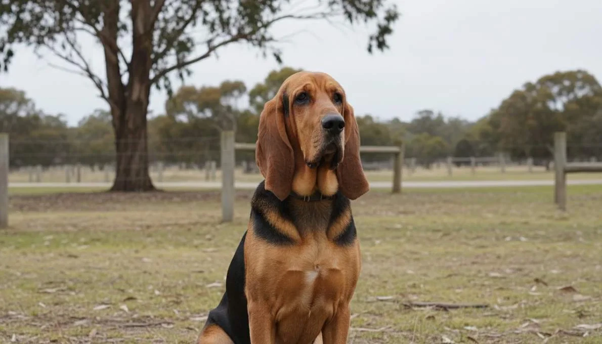 Bloodhound Training Sit