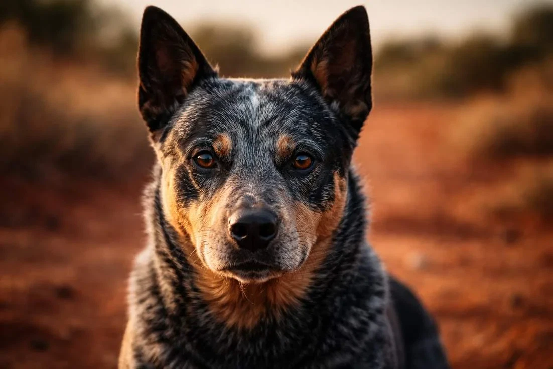 Blue Australian Stumpy Tail Cattle Dog