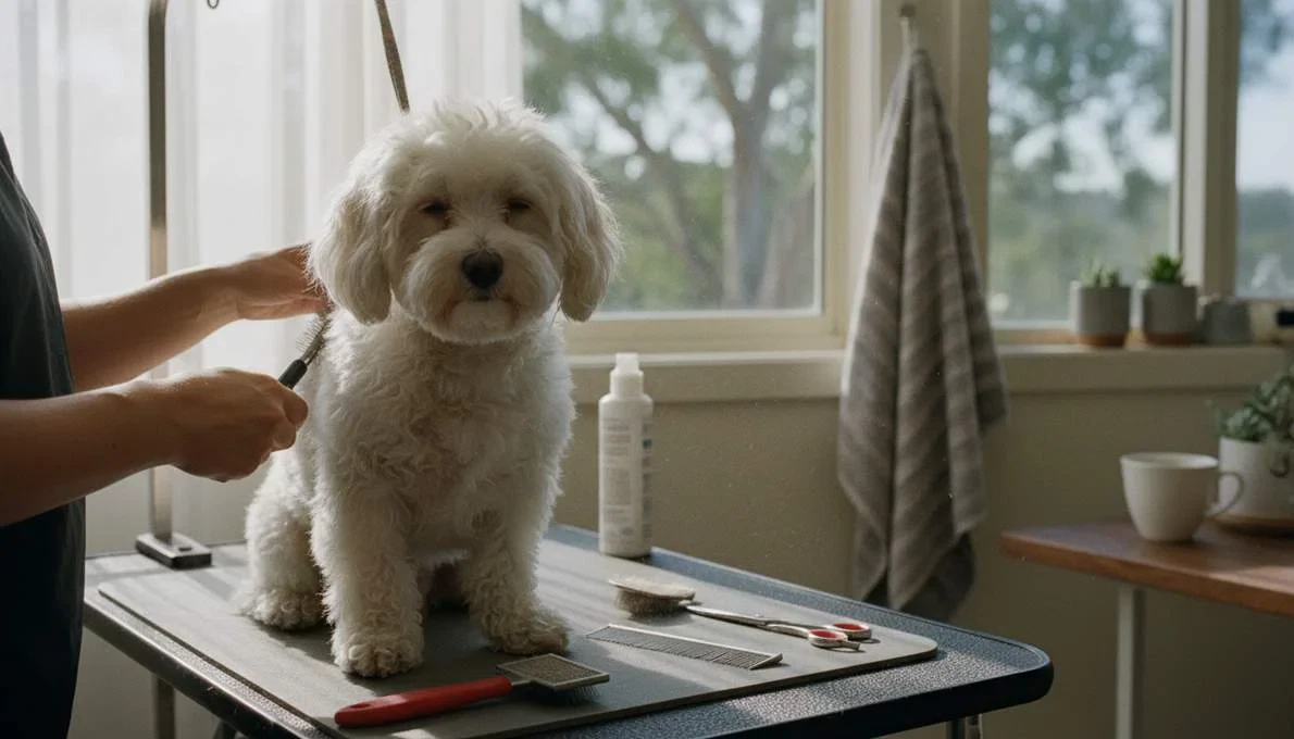 Bolognese Dog Grooming Brushing