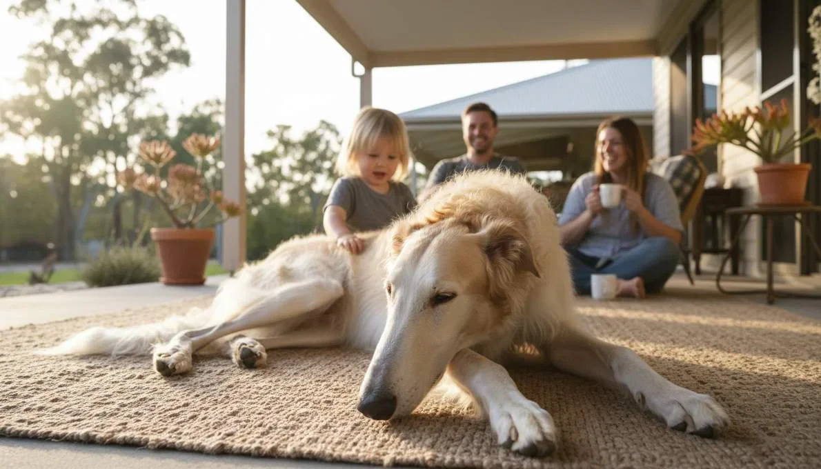 Borzoi Family Lifestyle