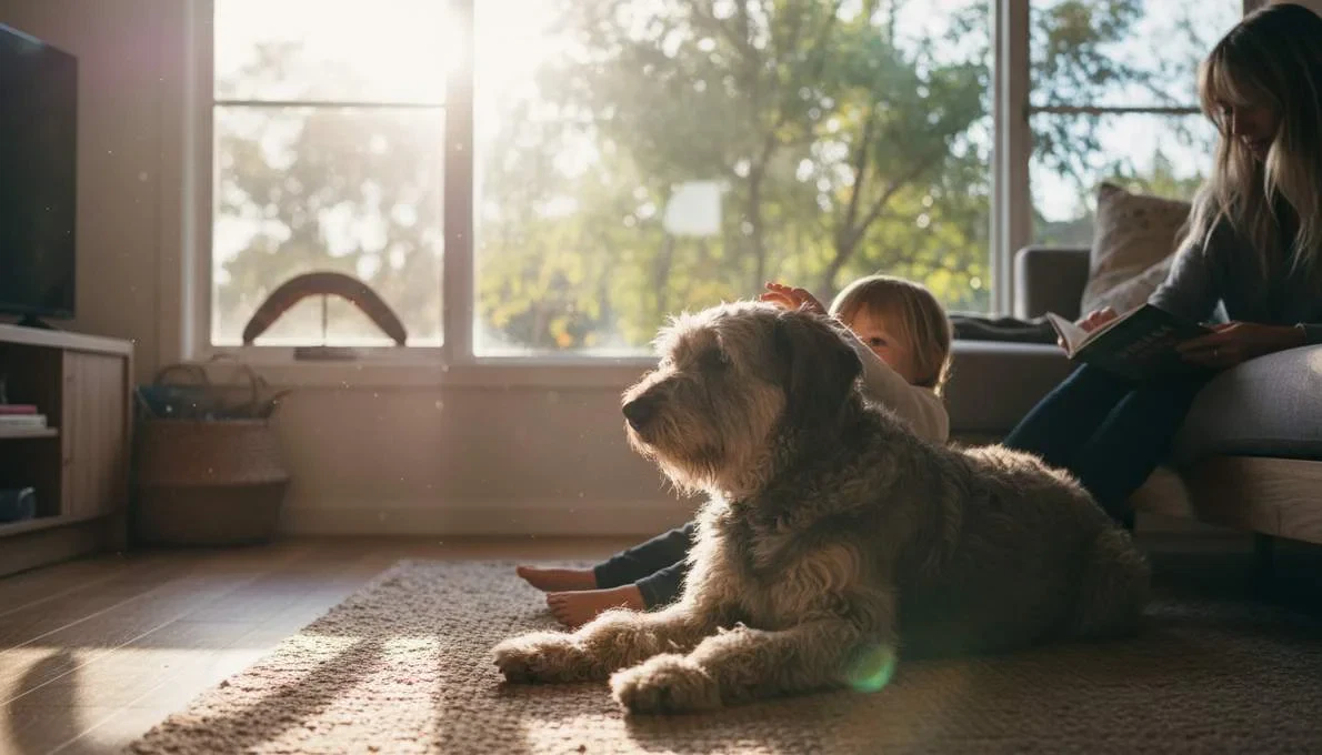 Bouvier Des Flandres Family Lifestyle