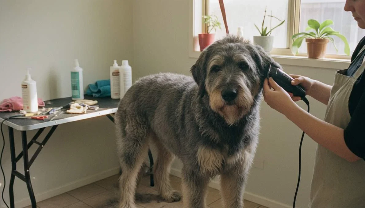 Bouvier Des Flandres Grooming Brushing