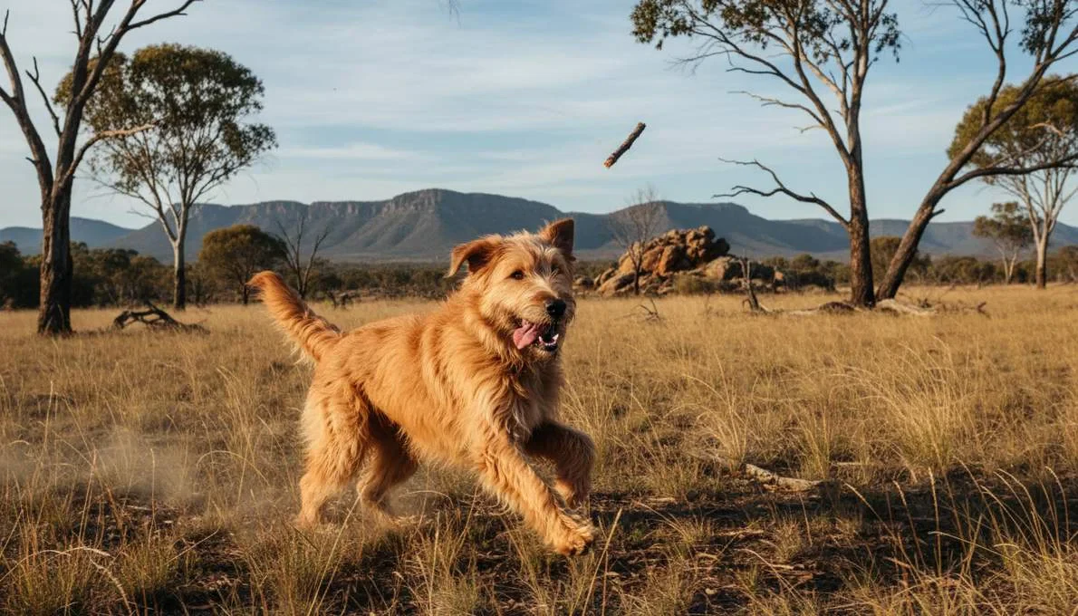 Briard Temperament Playing