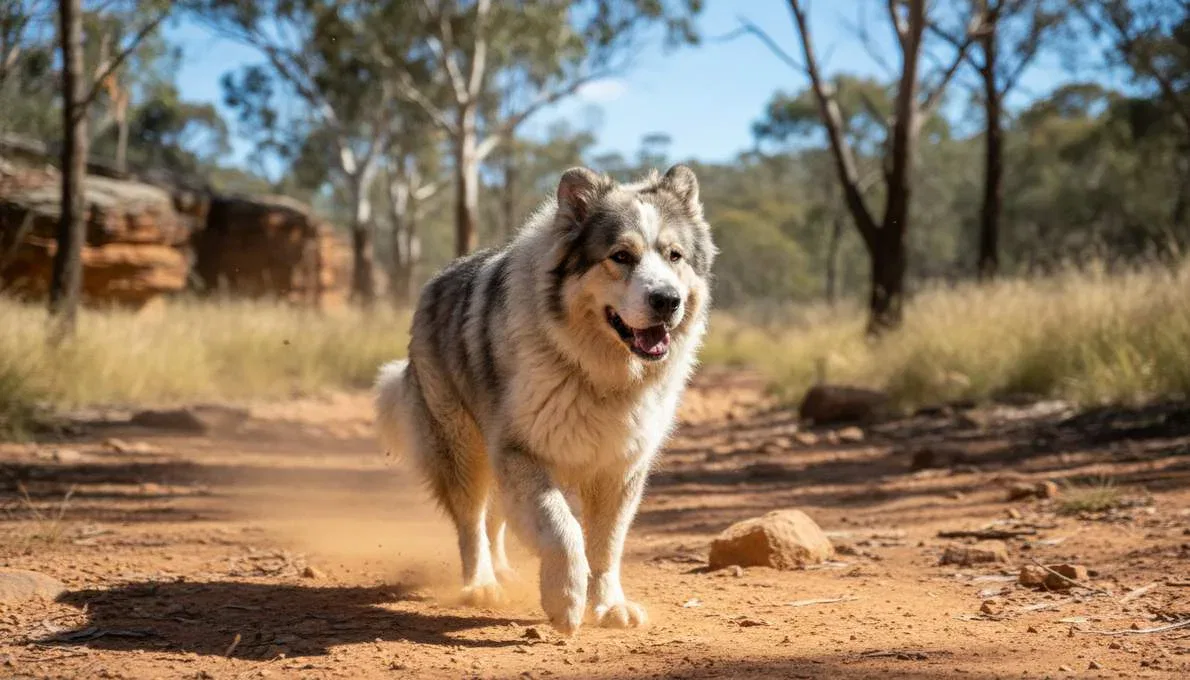 Caucasian Shepherd Exercise Running