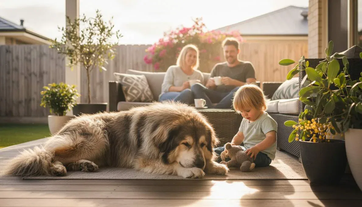 Caucasian Shepherd Family Lifestyle