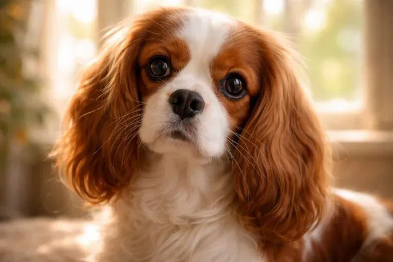 Cavalier King Charles Spaniel With Soulful Eyes
