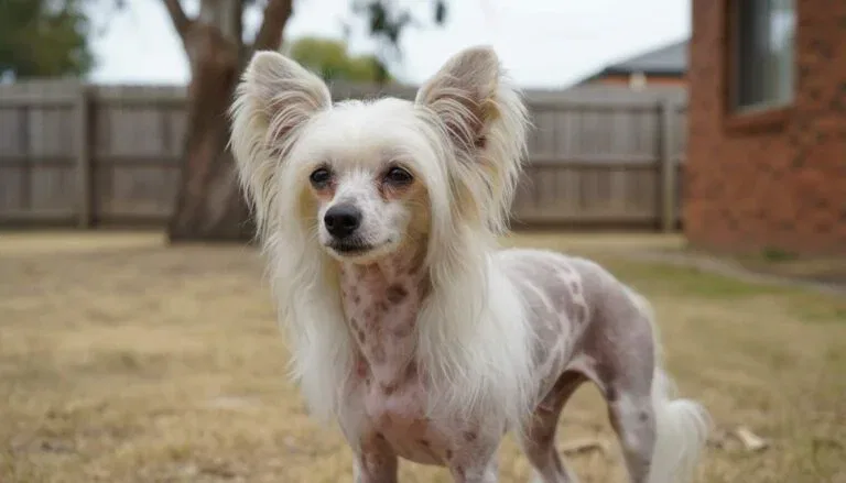 Chinese Crested Closeup Pose
