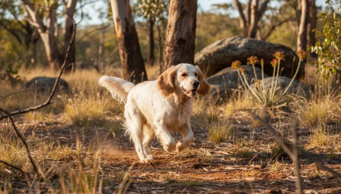 Clumber Spaniel Exercise Running