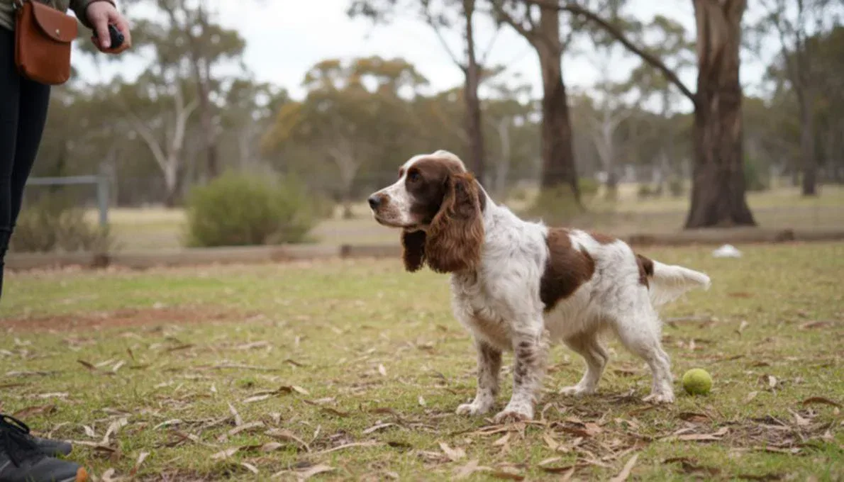 Cocker Spaniel Training Sit