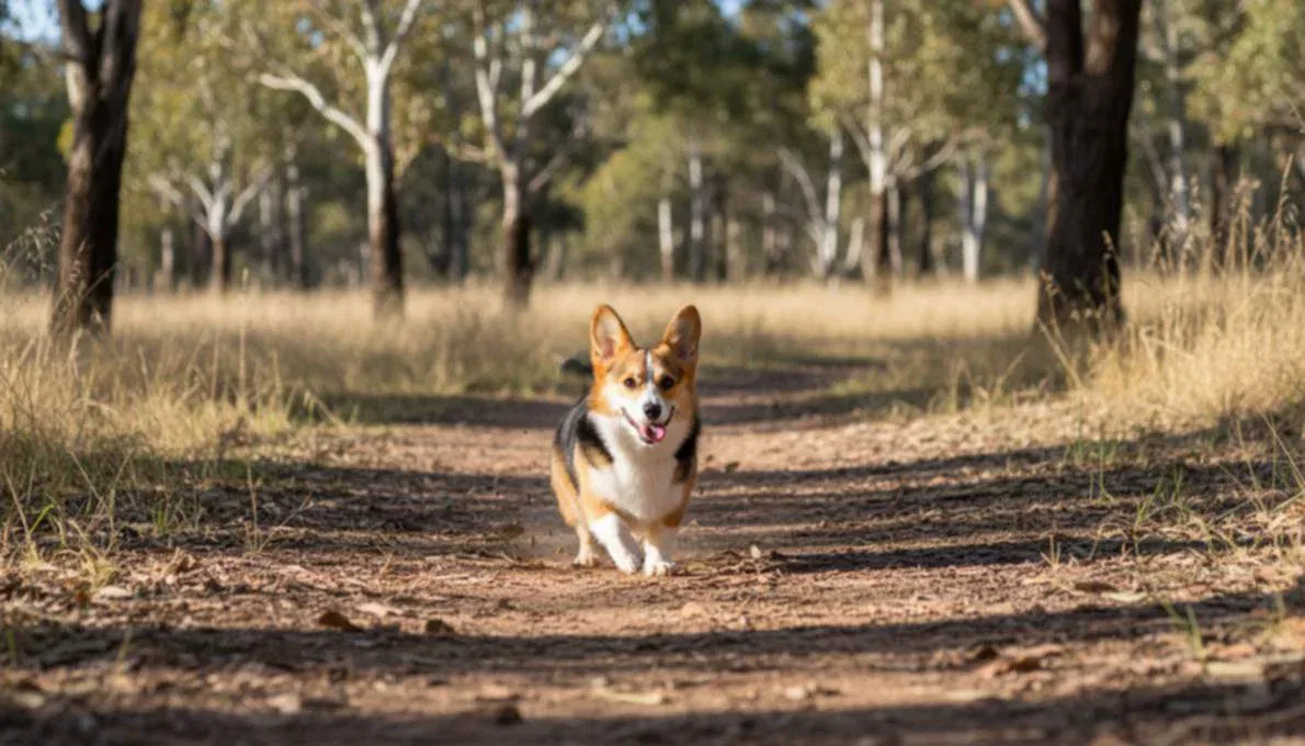Corgi Dog Exercise Running