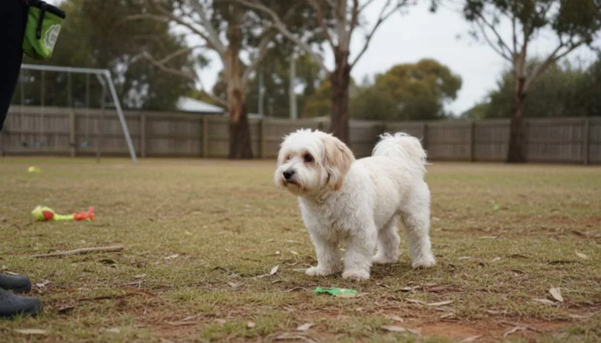 Coton De Tulear Training Sit