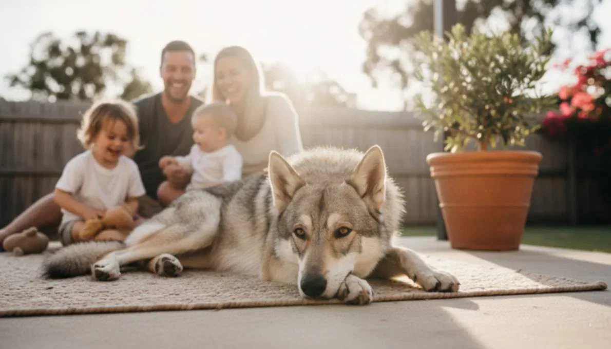 Czechoslovakian Wolfdog Family Lifestyle