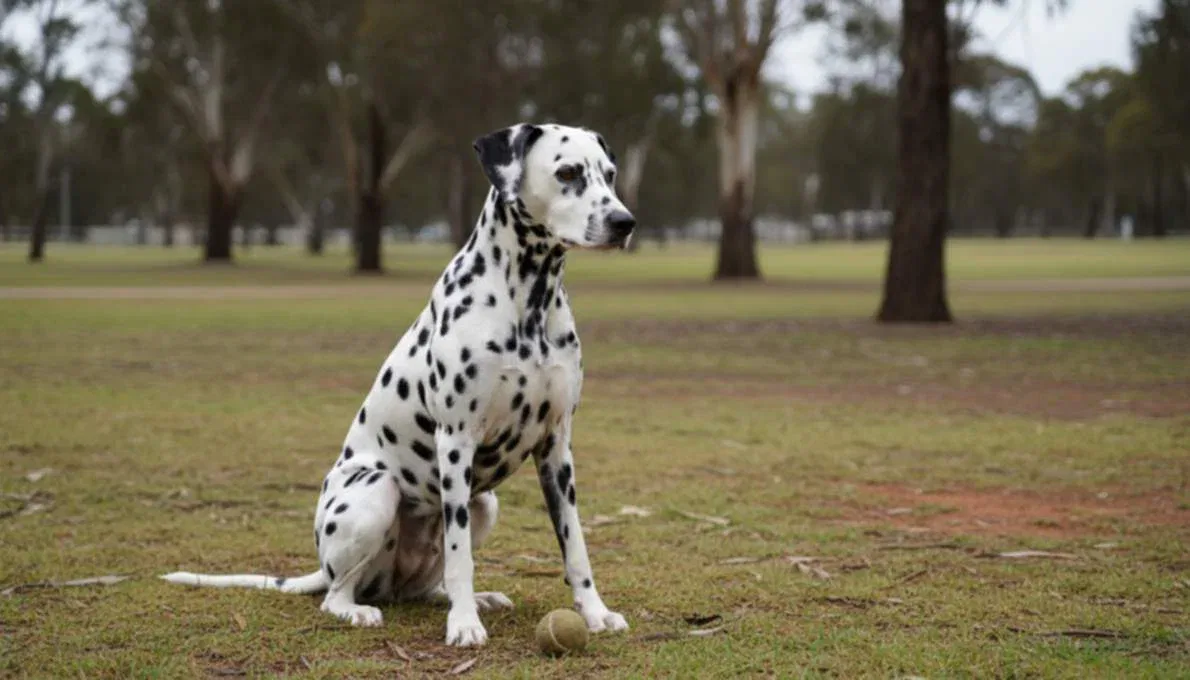 Dalmatian Training Sit