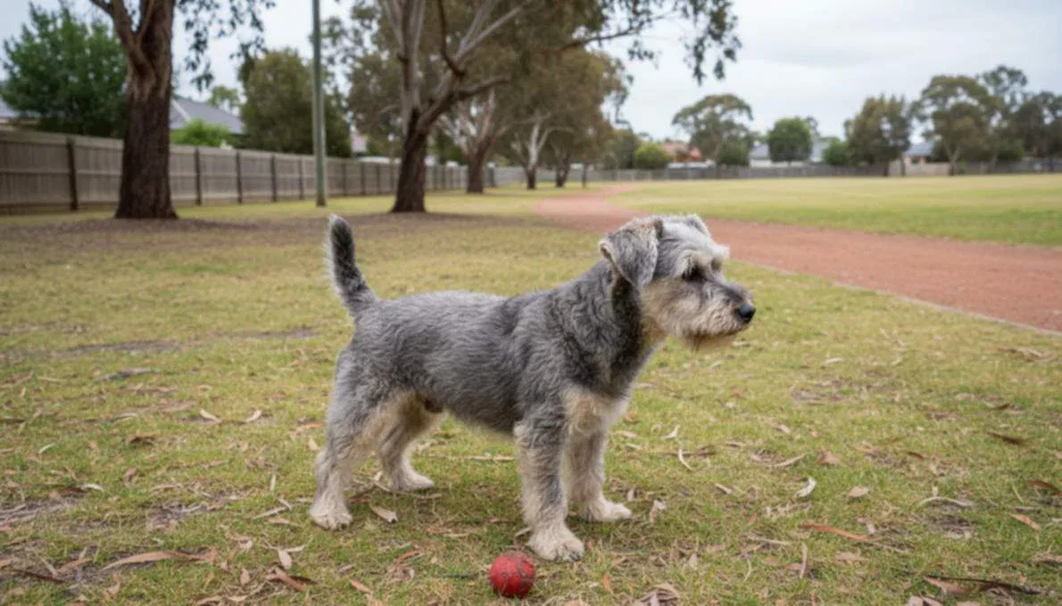 Dandie Dinmont Terrier Training Sit