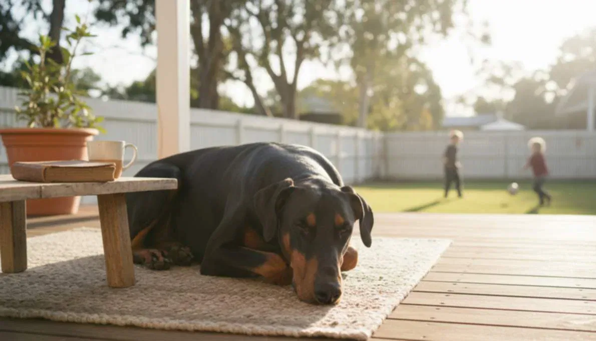 Dobermann Family Lifestyle