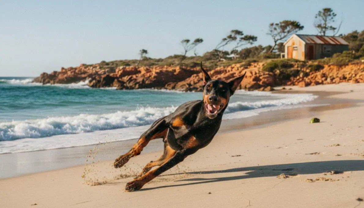 Dobermann Temperament Playing