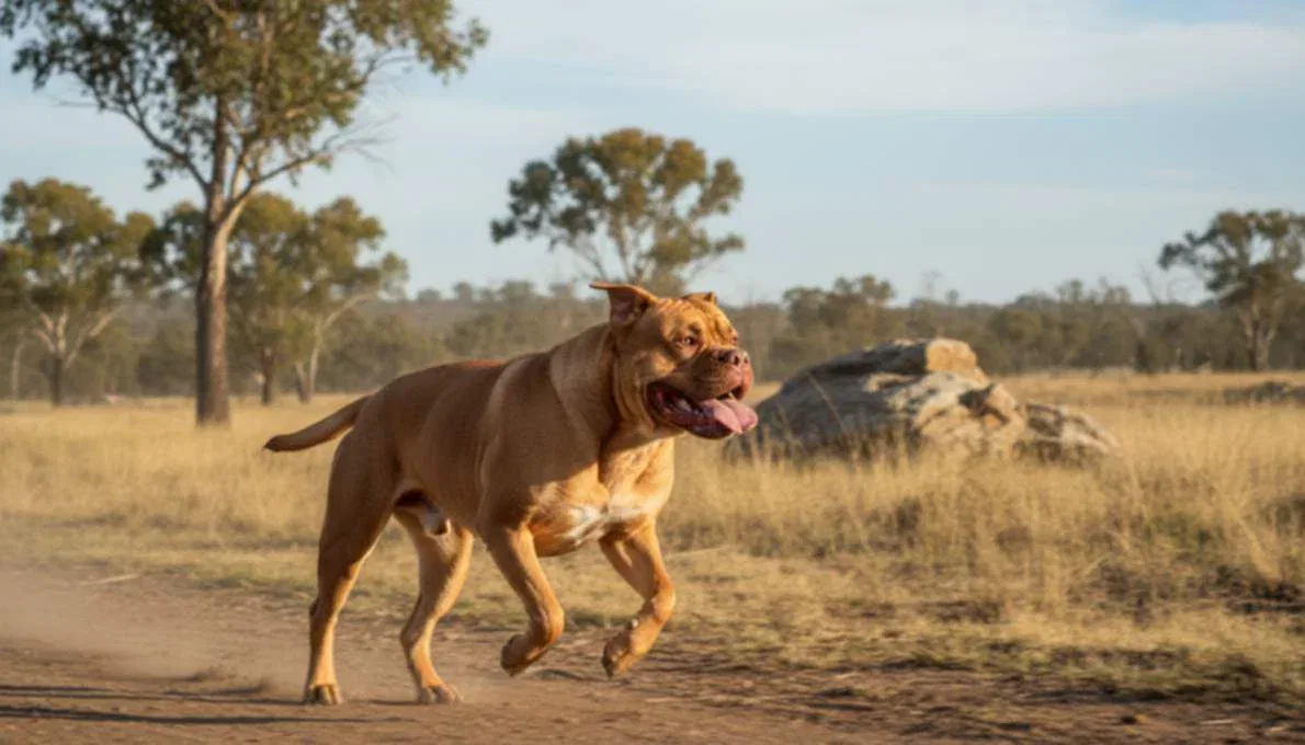 Dogue De Bordeaux Exercise Running