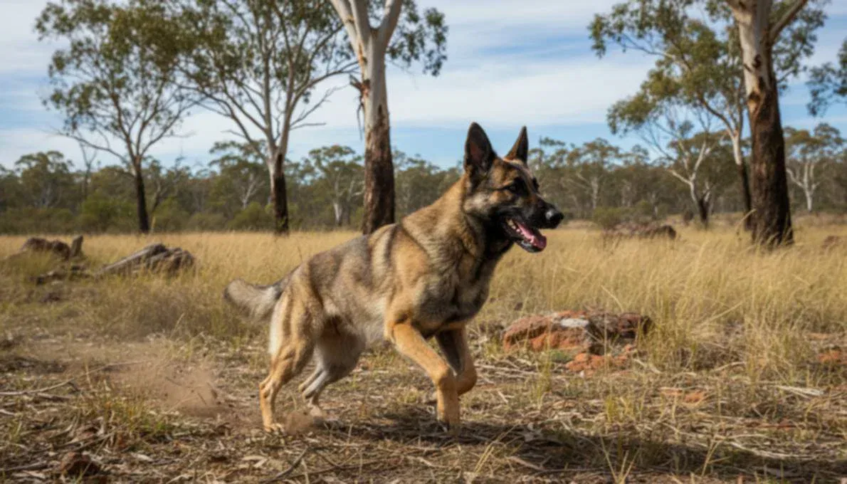Dutch Shepherd Exercise Running