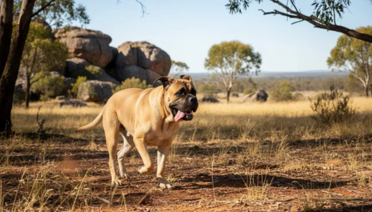English Mastiff Exercise Running