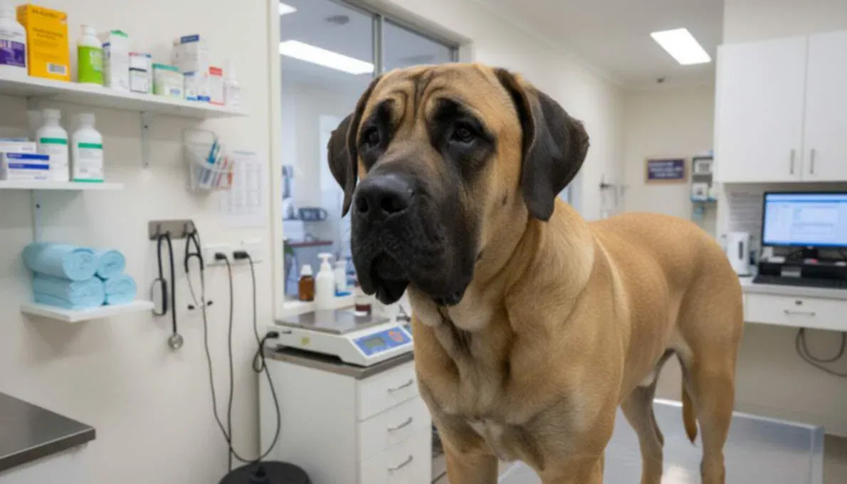 English Mastiff Health Vet