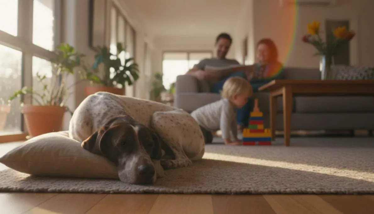 English Pointer Family Lifestyle