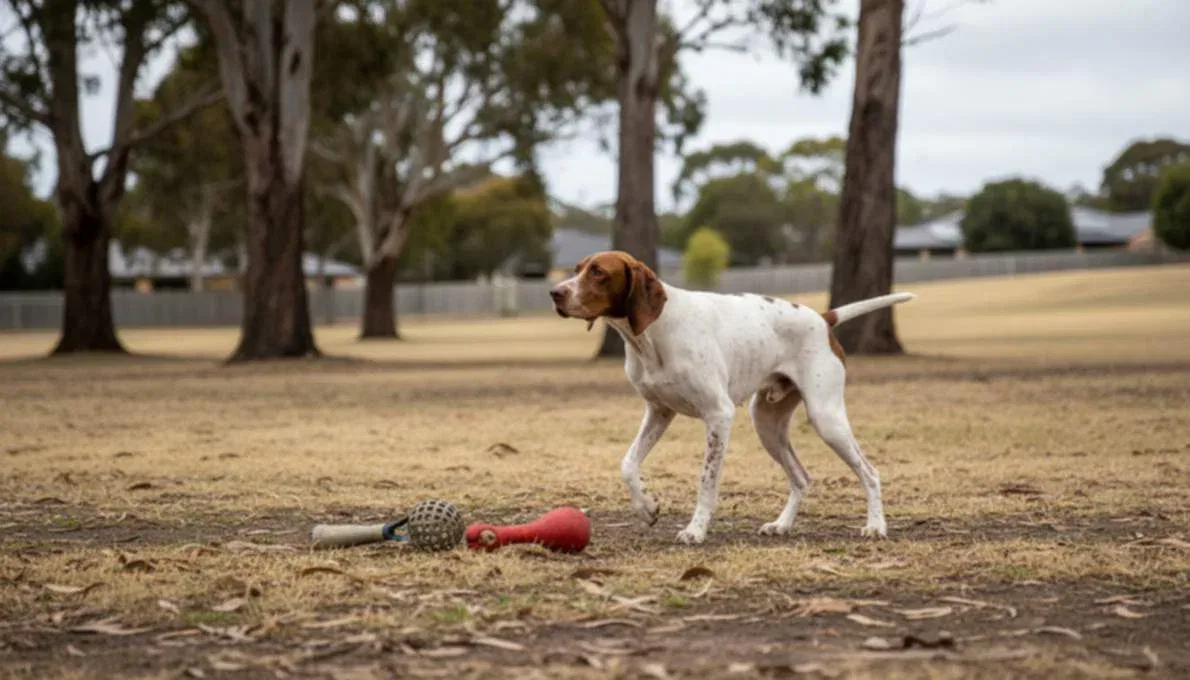 English Pointer Training Sit