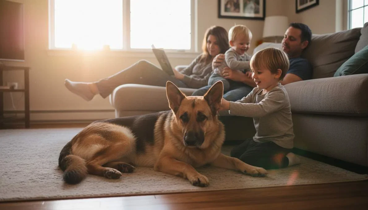 German Shepherd Family Lifestyle