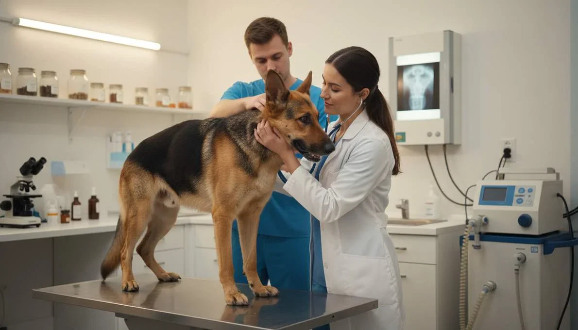 German Shepherd Health Vet