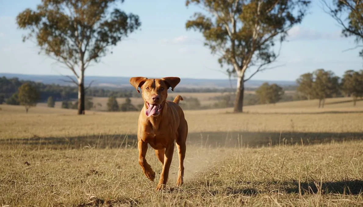 Hungarian Vizsla Exercise Running