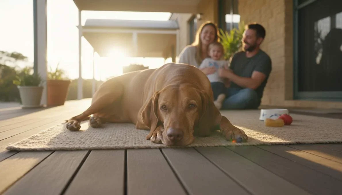 Hungarian Vizsla Family Lifestyle