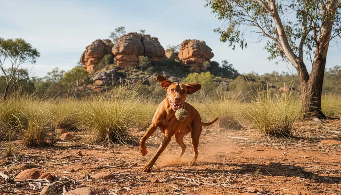 Hungarian Vizsla Temperament Playing
