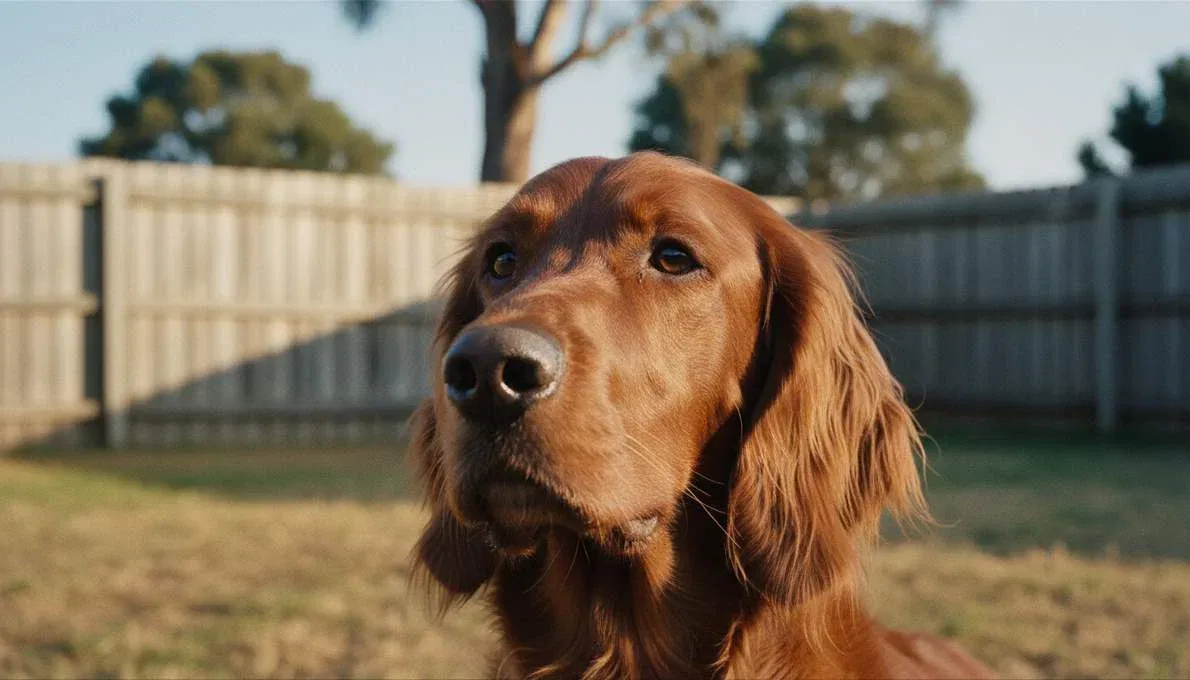 Irish Setter Featured Closeup