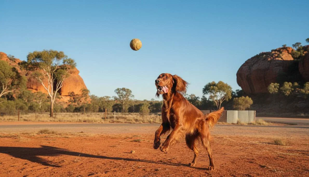 Irish Setter Temperament Playing