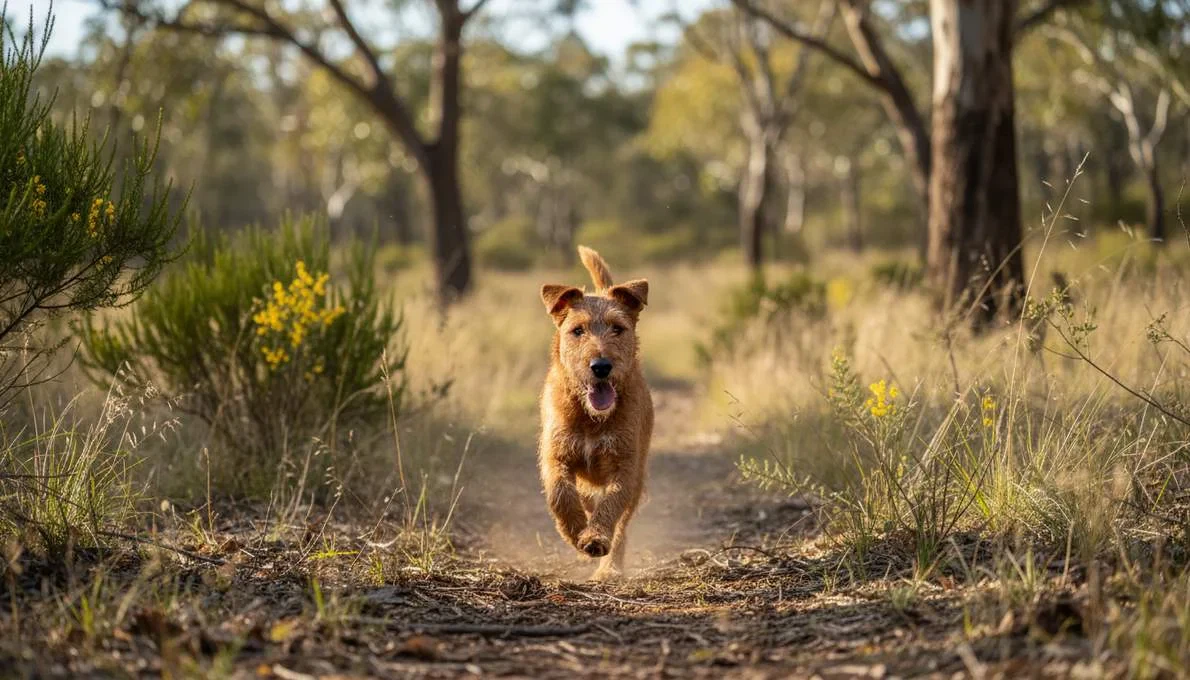 Irish Terrier Exercise Running