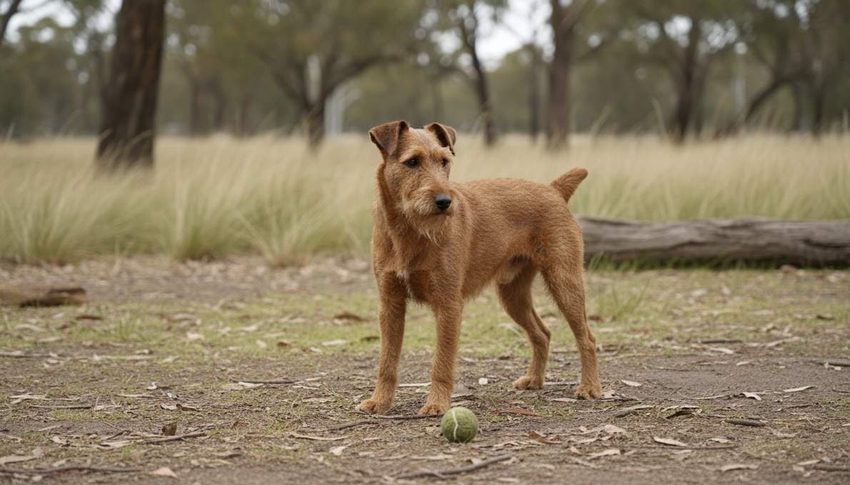 Irish Terrier Training Sit