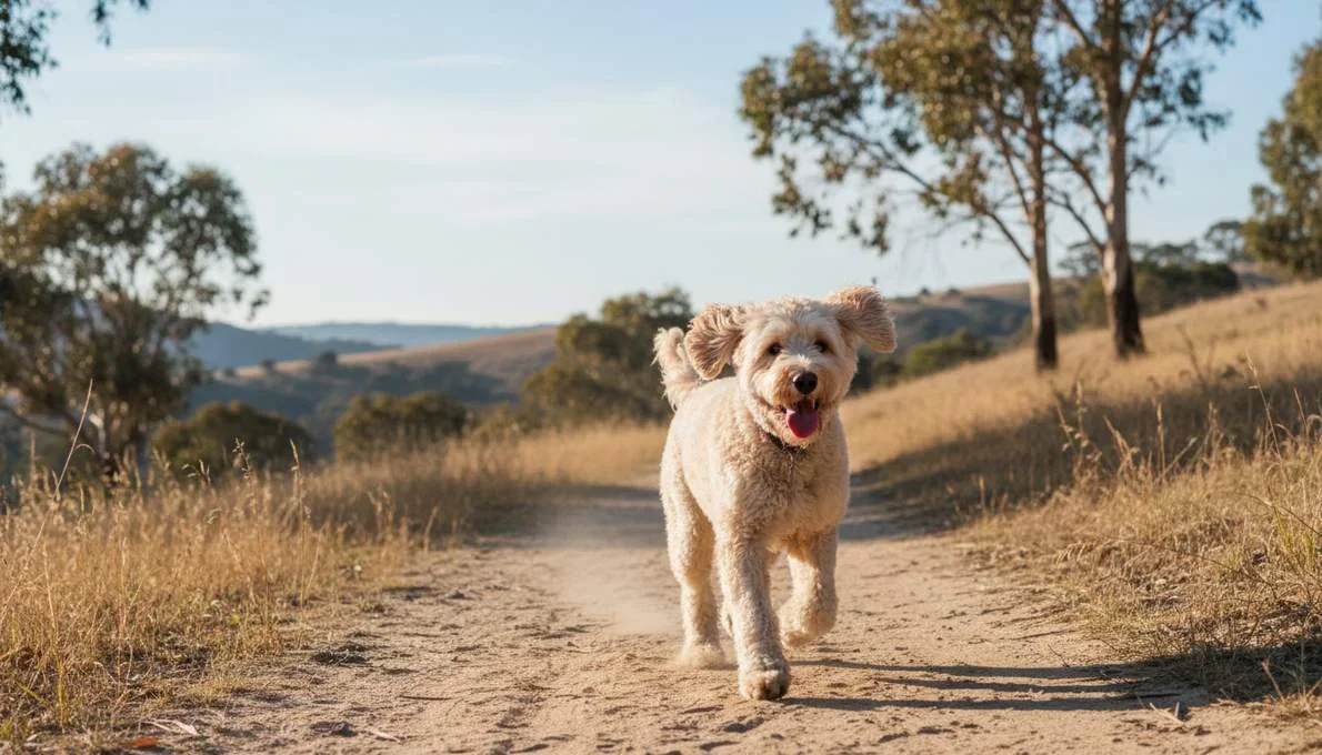 Labradoodle Exercise Running