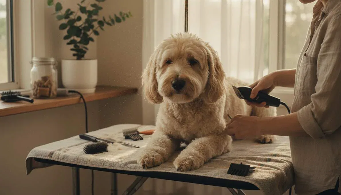 Labradoodle Grooming Brushing