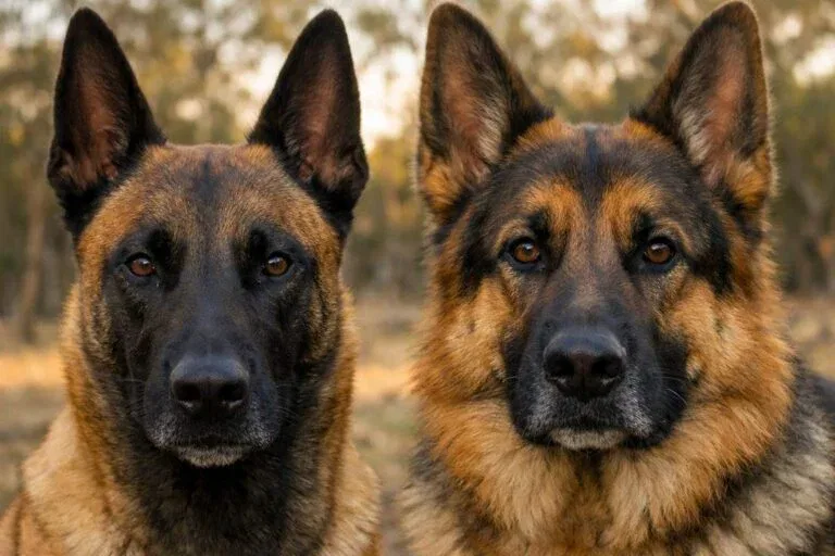 Belgian Malinois And German Shepherd