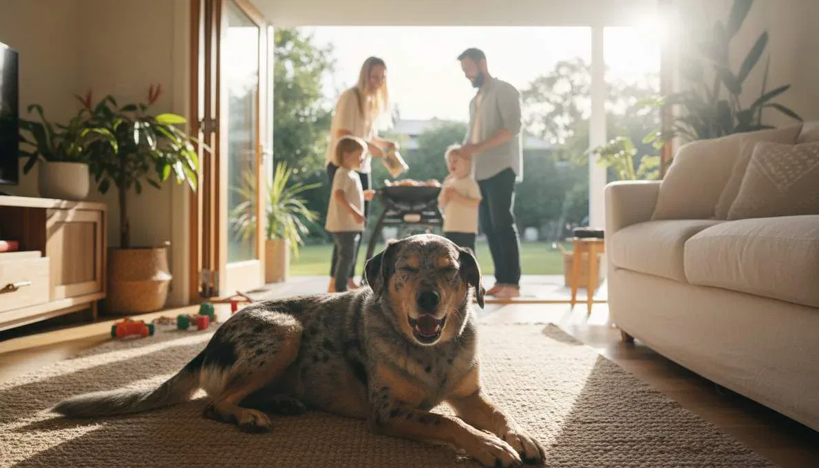 Catahoula Leopard Dog Family Lifestyle